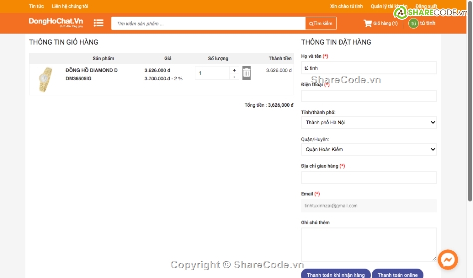 Web đồng hồ,đồ án tốt nghiệp,Đồ án,Báo cáo đồ án,code đồ án,Laravel